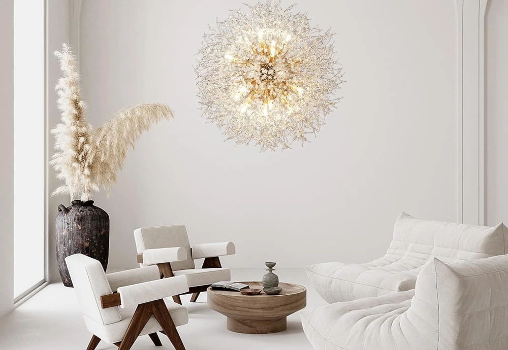 modern globe chandelier