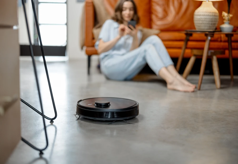 robot vacuum pet hair self cleaning